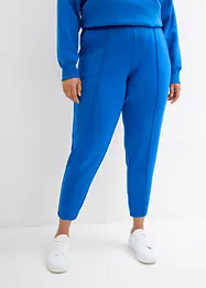 Joggingové kalhoty s pohodlným pasem, materiál scuba, bonprix