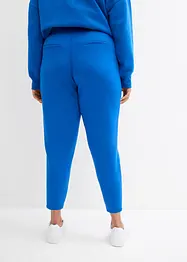 Joggingové kalhoty s pohodlným pasem, materiál scuba, bonprix