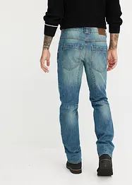 Džíny Regular Fit, Straight, z pevného denimu, bonprix