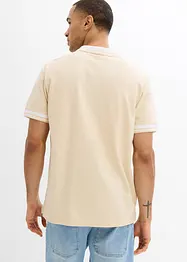 Polo triko z piké materiálu, z čisté organické bavlny, bonprix