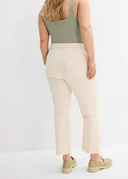 Džíny Flared, High Waist, zkrácené, bonprix