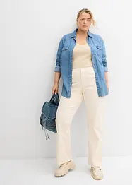 Džíny Straight, Mid Waist, bonprix