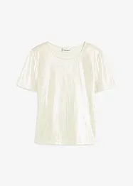 Triko z lesklého materiálu, bonprix