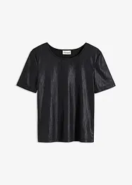 Triko z lesklého materiálu, bonprix
