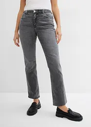 Straight džíny Mid Waist, bonprix