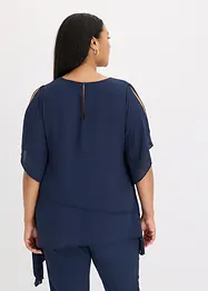 Cípatá halenka s vrstveným vzhledem, bonprix