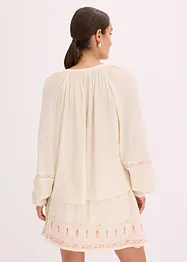 Oversize halenka s výšivkou, bonprix