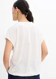 Úpletová halenka ze strukturovaného krepu, bonprix