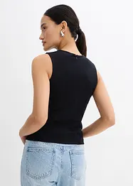 Top z materiálu Punto di Roma, bonprix