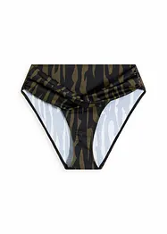 Bikinové kalhotky s vysokým pasem a vysoko vykrojeným střihem, bonprix