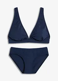 Bikiny z lesklého materiálu (2dílná souprava), bonprix
