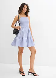 Šaty na ramínka, z čisté organické bavlny, bonprix