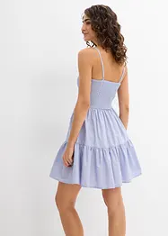 Šaty na ramínka, z čisté organické bavlny, bonprix