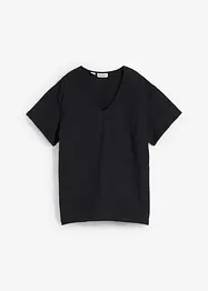 Úpletová tunika z jemného mušelínu, bonprix