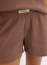 Krátká souprava na doma z vaflového žerzeje, bonprix
