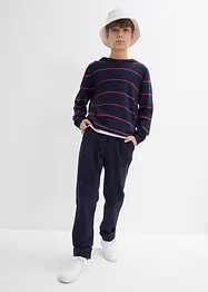 Chino kalhoty z bavlny s podílem streče, Slim Fit, bonprix