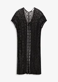 Plážové kimono s háčkovaným vzhledem, z viskózy, bonprix