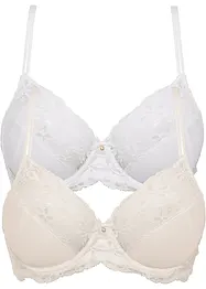 Podprsenka s kosticemi (2 ks), bonprix