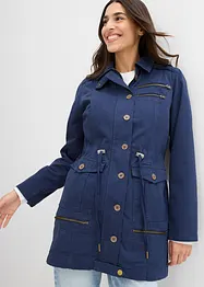 Bavlněná parka ve stylu Utility, polodlouhá, bonprix
