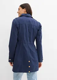 Bavlněná parka ve stylu Utility, polodlouhá, bonprix