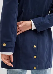 Bavlněná parka ve stylu Utility, polodlouhá, bonprix