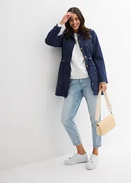 Bavlněná parka ve stylu Utility, polodlouhá, bonprix