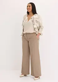 Kalhoty Wide Leg se strečem, bonprix