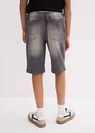 Teplákové džínové bermudy, Regular Fit, bonprix