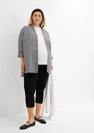 Těhotenské capri legíny (2 ks v balení), bonprix