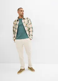 Tričko z žebrového materiálu, Slim Fit (2ks v balení), bonprix