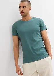 Tričko z žebrového materiálu, Slim Fit (2ks v balení), bonprix