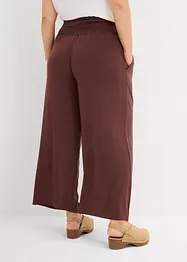 Těhotenské kalhoty Culotte z  měkké viskózy, Loose Fit, bonprix