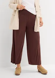 Těhotenské kalhoty Culotte z  měkké viskózy, Loose Fit, bonprix