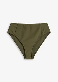 Bikinové kalhotky s vysokým pasem a vysoko vykrojeným střihem, bonprix