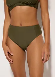 Bikinové kalhotky s vysokým pasem a vysoko vykrojeným střihem, bonprix