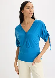 Triko s knoflíkovou lištou, bonprix