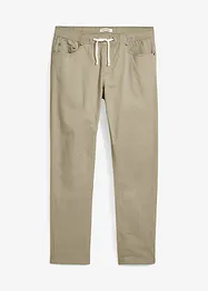 Strečové kalhoty bez zapínání,  Regular Fit, Straight, bonprix