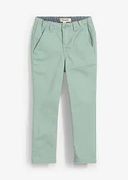 Strečové chino kalhoty Slim Fit, Straight, bonprix