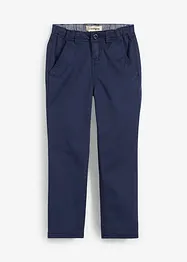 Strečové chino kalhoty Slim Fit, Straight, bonprix