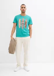 Tričko z čisté organické bavlny, Slim Fit, bonprix