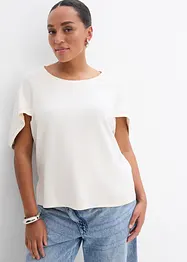 Oversize triko ze splývavé viskózové směsi, bonprix