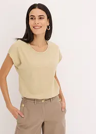 Triko se vzhledem lnu, bonprix