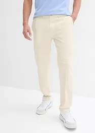 Kombinovatelné kalhoty s podílem lnu Regular Fit, bonprix