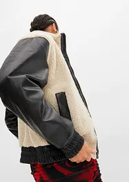 Bunda s různými materiály, bonprix