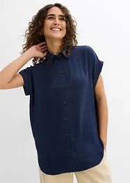 Halenka s recyklovaným polyesterem, krátký rukáv, bonprix