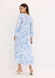 Tunikové šaty ze splývavé viskózy, bonprix