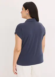 Triko polo s krajkou, bonprix