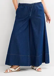 Džíny Wide Leg, Mid Waist, pohodlný pas, bonprix