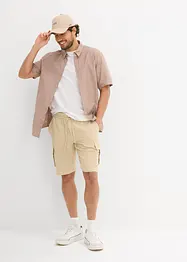 Bermudy ze vzdušného mušelínu, Regular Fit, bonprix