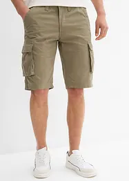 Cargo bermudy z čisté bavlny, Relaxed Fit, bonprix